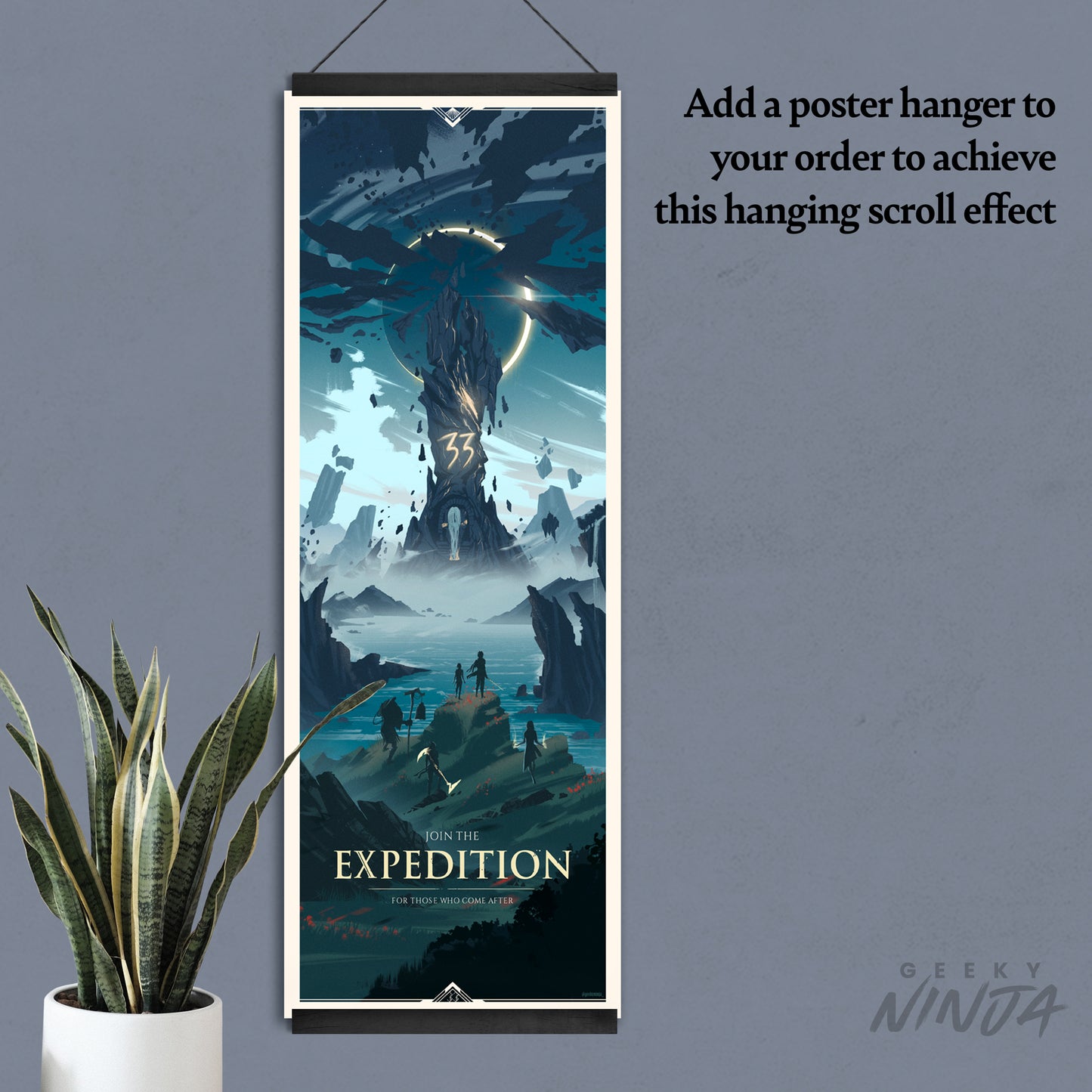Expedition 33 Poster - Clair Obscur Poster Art