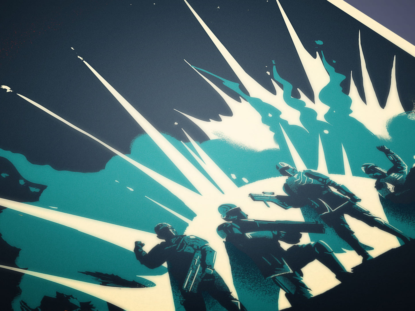 Helldivers 2 propaganda poster