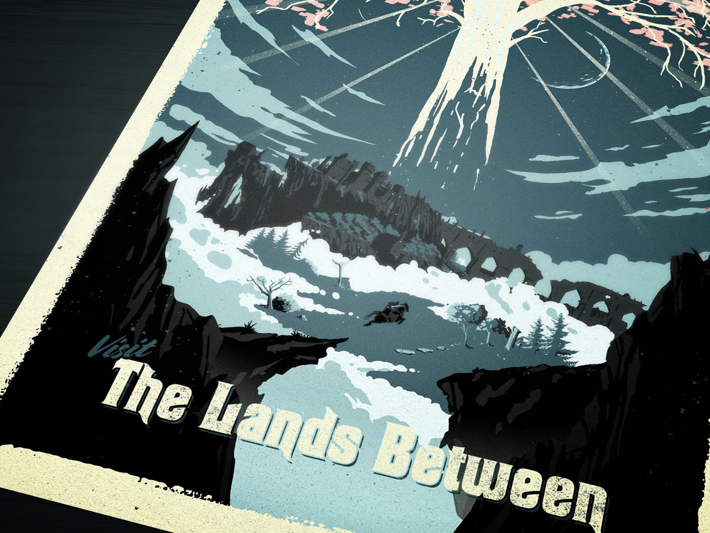 Elden Ring Travel Poster - Vintage Travel Poster Art
