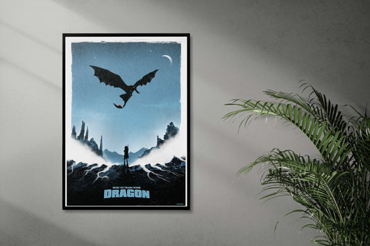 How To Train Your Dragon - Geek Poster Wall Art