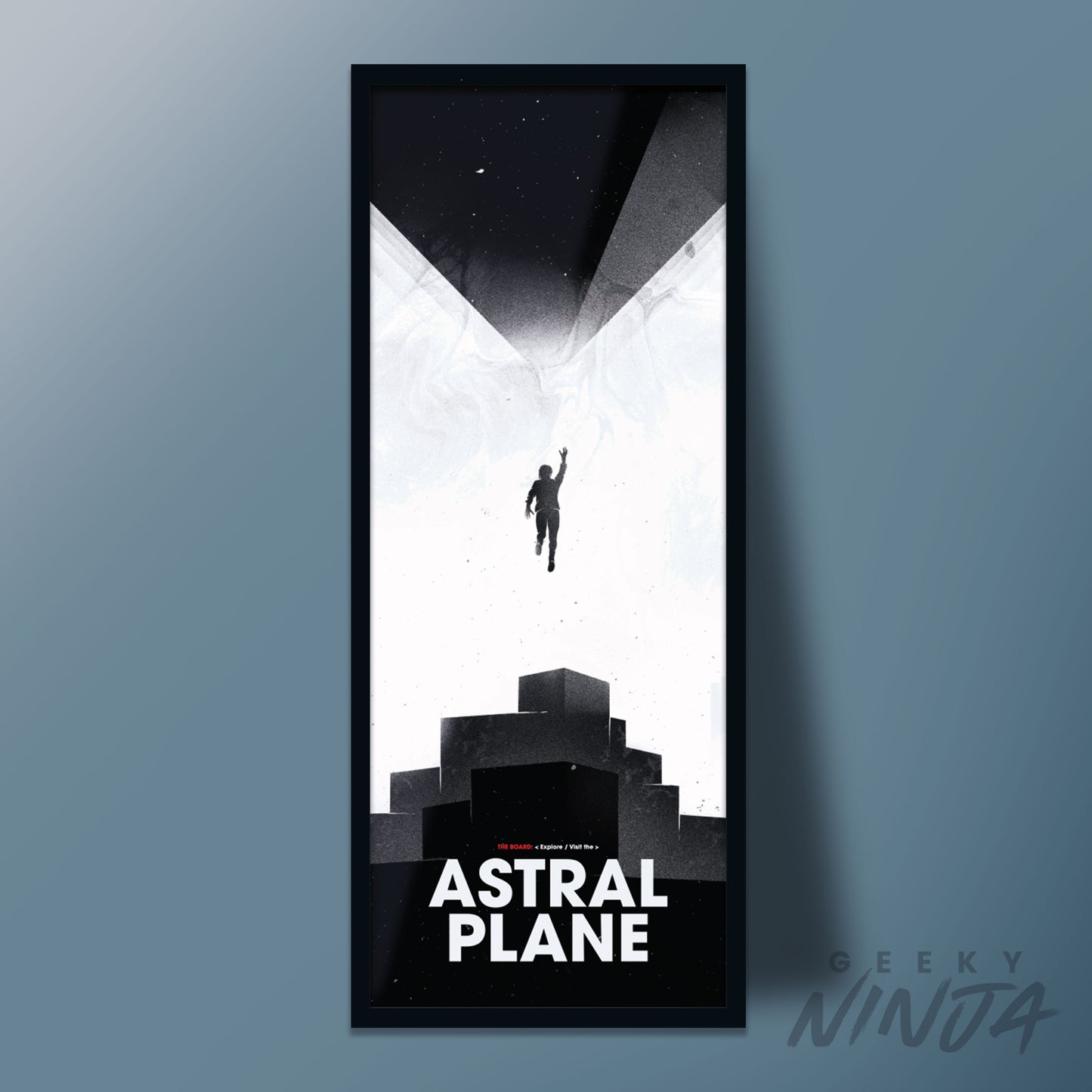 Astral Plane Poster Print - Control Video Game Poster Art - Gaming Wall Art
