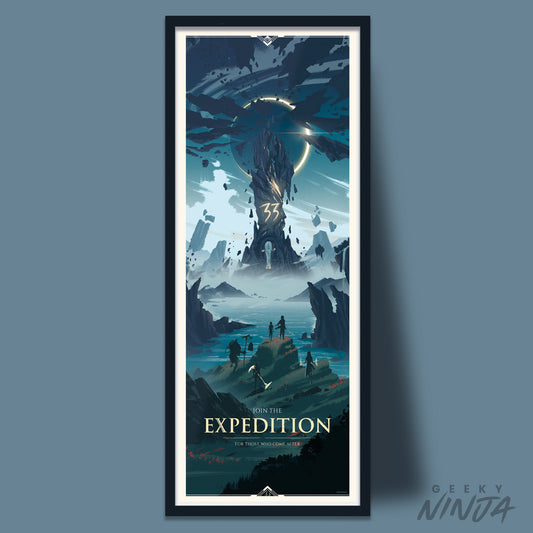 Expedition 33 Poster - Clair Obscur Poster Art