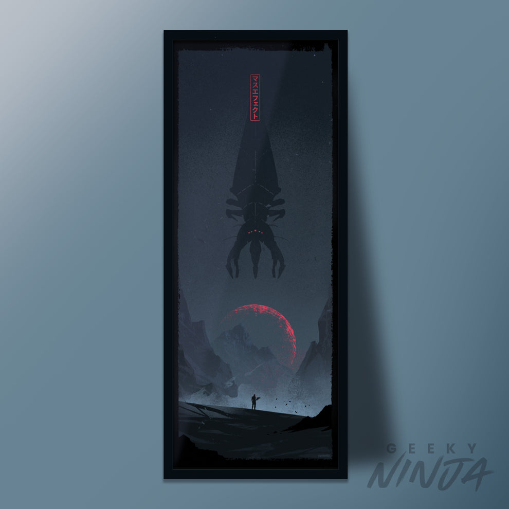 Mass Poster Mass Effect Poster - Video Game Poster – Geeky Ninja