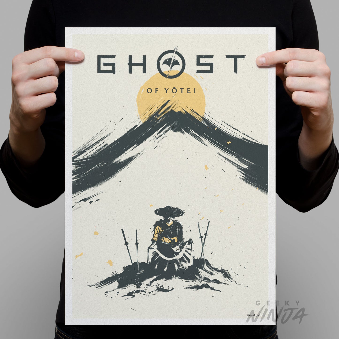 Ghost of Yotei Poster (Japanese) -  Video Game Poster Art