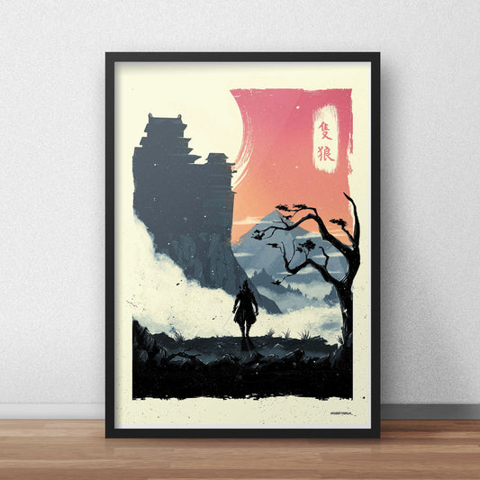 Sekiro - Video Game Inspired Poster Print