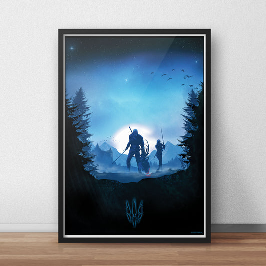 The Witcher - Video Game Wall Art